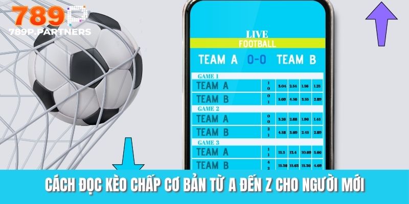 Cách đọc cược chấp cơ bản từ A đến Z cho người mới